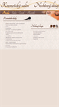 Mobile Screenshot of kozmetikasilvia.sk